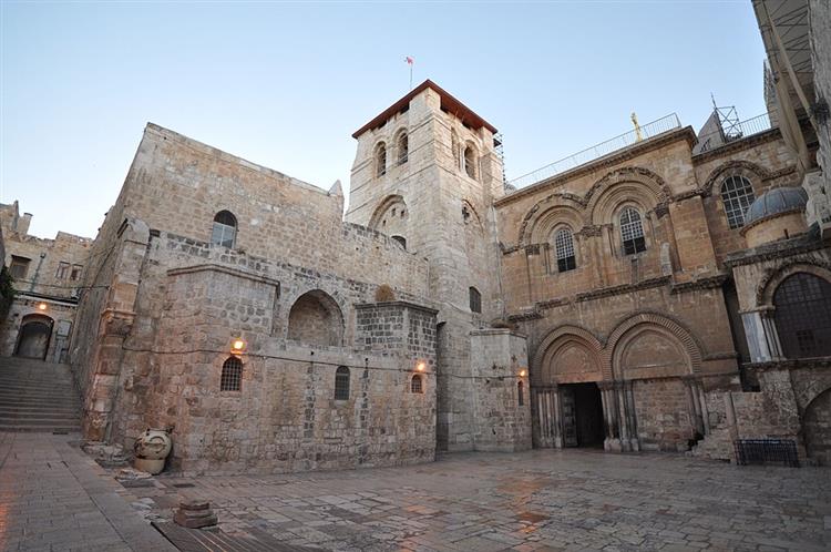 Church of the Holy Sepulchre, Jerusalem, Israel, 1048 - 罗曼式建筑