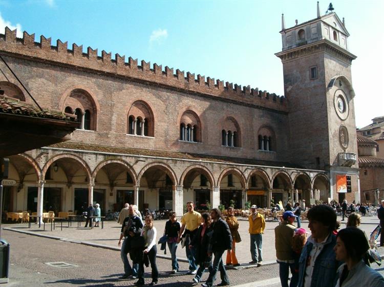 Palazzo Della Ragione, Mantua, Italy, c.1250 - Романская архитектура