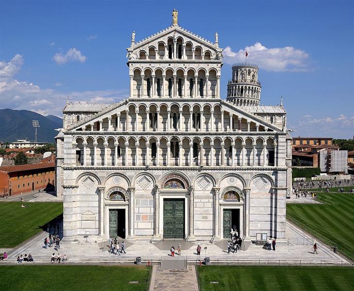 Pisa Cathedral, Italy, 1092 - Romanesque Architecture