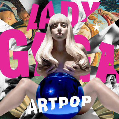 Lady Gaga’s ARTPOP album cover, 2013 - Jeff Koons
