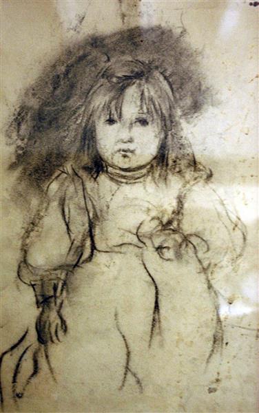 The artist's daughter - Joan Brull