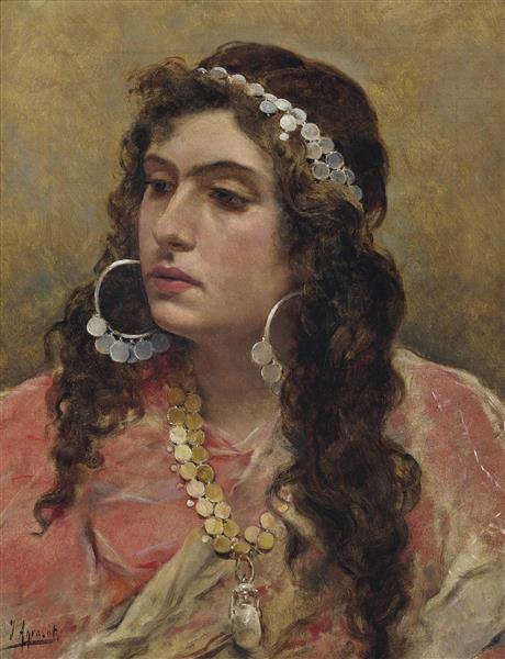 A Gypsy Lady - Joaquin Agrasot y Juan