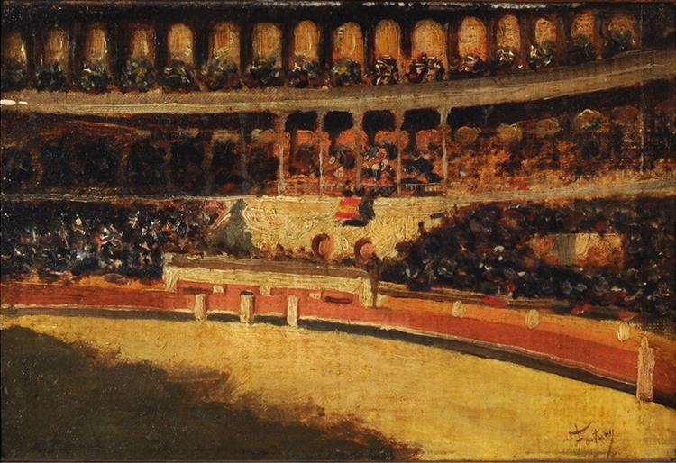 Before the bullfight, 1871 - Marià Fortuny