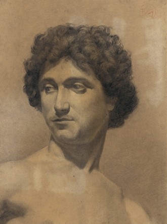 Self-portrait, 1865 - 马里亚·福尔图尼