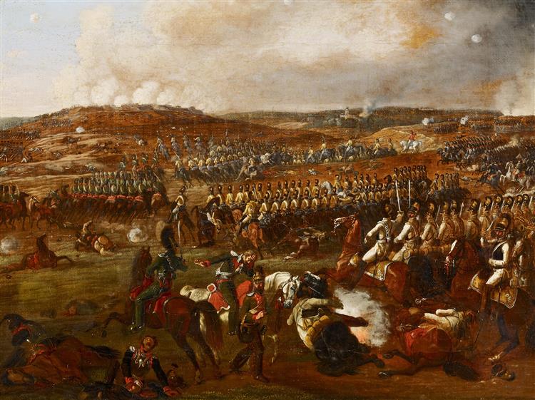 Battle of Borodino 1812, 1815 - Oswald Achenbach