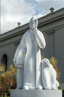Estatua Dedicada A San Juan Pablo II - Jiménez Deredia