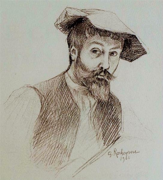 Self Portrait, 1908 - Georges-Antoine Rochegrosse