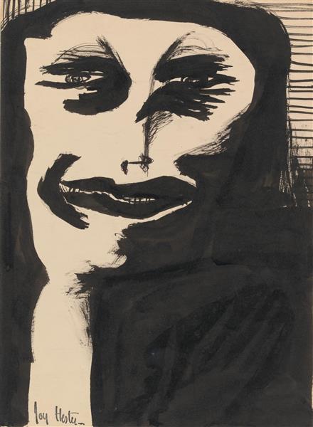 Woman in Black, c.1949 - Joy Hester