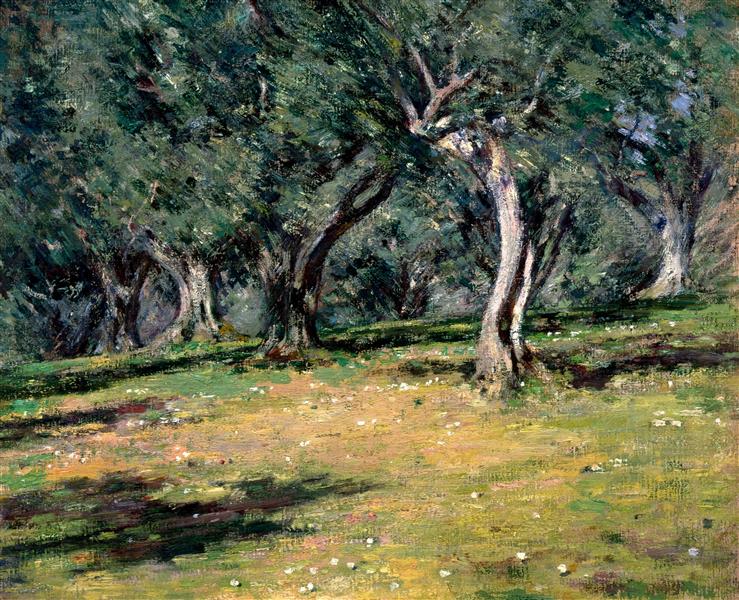 Olive Grove, Capri, 1890 - Теодор Робинсон