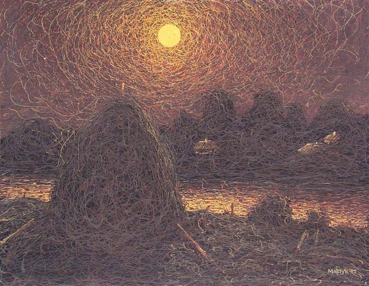Moonlit Night, 1982 - Ivan Marchuk