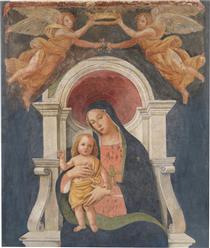 La Virgen Con El Niño - Антоніаццо Романо