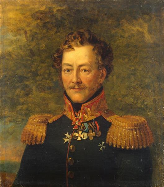 Portrait of Ivan Vasilievich Argamakov, c.1828 - Джордж Доу