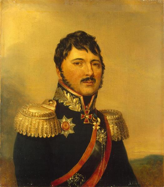 Vasily Timofeyevich Denisov, Russian Major General - Джордж Доу