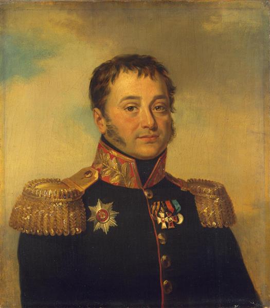 Pyotr Vasilyevich Denisyev, Russian Major General - George Dawe