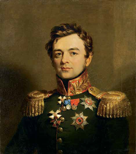 Portrait of Ivan F. Paskevich, 1823 - Джордж Доу