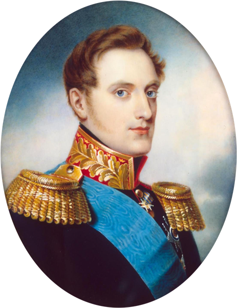 Portrait of Grand Duke Nikolai Pavlovich, c.1820 - Джордж Доу