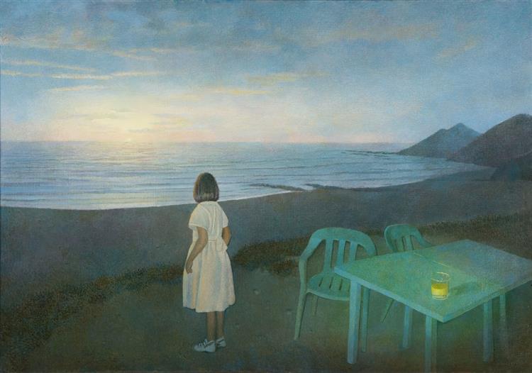 The girl at the sea, 2008 - Hanno Karlhuber