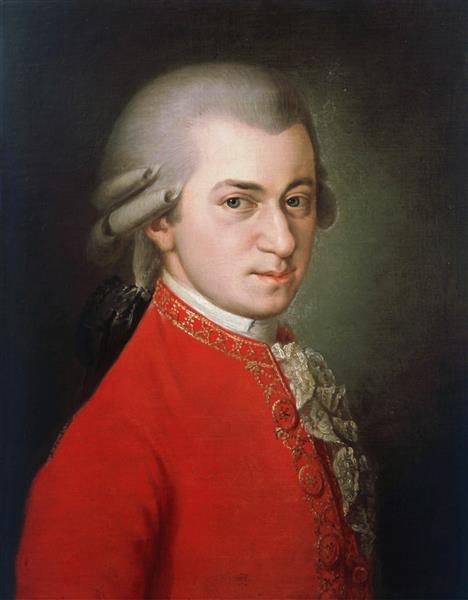 Wolfgang Amadeus Mozart, 1819 - Barbara Krafft