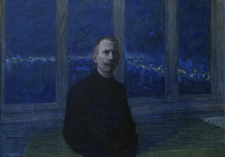Self Portrait, 1910 - Ежен Фредрік Янсон