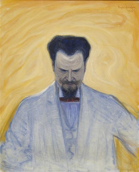 Porträtt Av Ernest Thiel, 1902 - Эжен Янсон