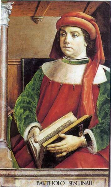 Bartholo Sentinati, 1472 - 1476 - Justus van Gent