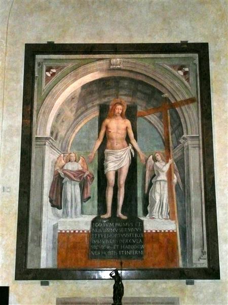 Resurrected Christ - Ambrogio Bergognone