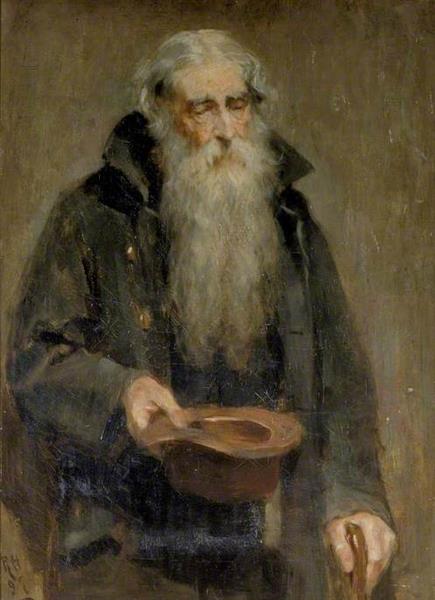 Blind Beggar, 1897 - Ralph Hedley
