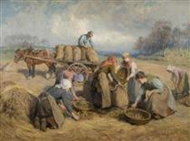 Potato Gatherers, Northumberland - Ralph Hedley