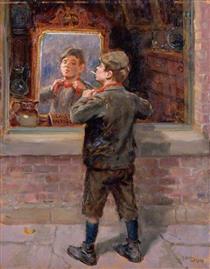 The Old Curiosity Shop - Ralph Hedley
