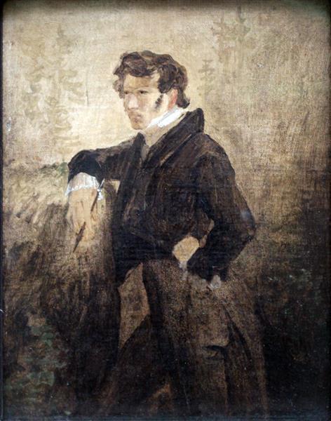 Self-Portrait, 1823 - Карл Блехен