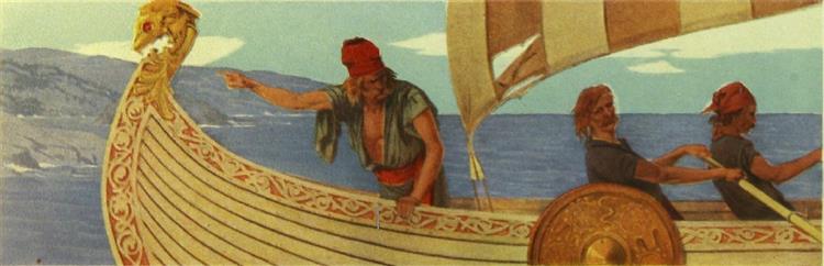 1. The Norse Discoverers, 1909 - Фрэнсис Дэвис Миллет