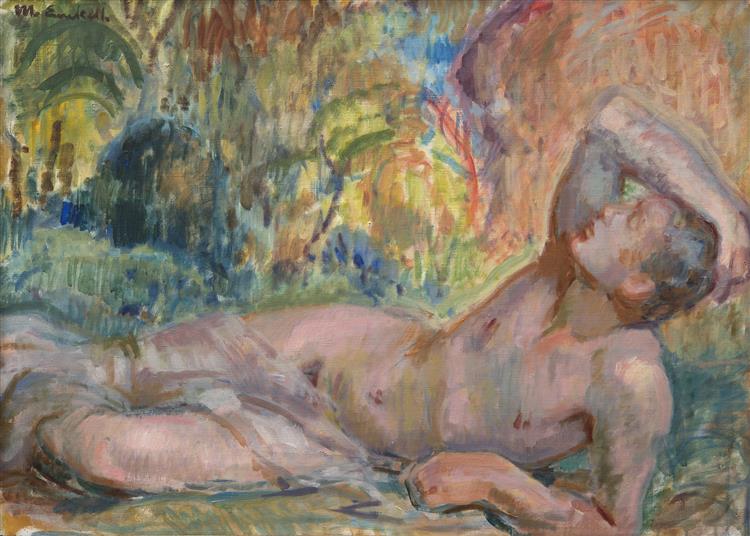 The Dying Adonis, 1915 - Magnus Enckell
