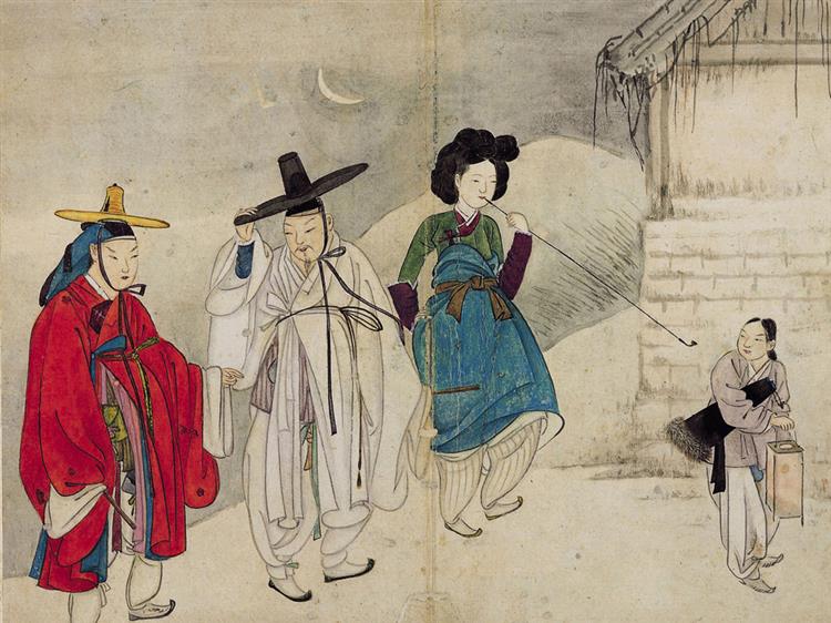 Metallurgical Mohaeng, 1805 - Shin Yun-bok