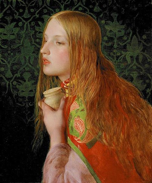 Mary Magdalene, c.1858 - c.1860 - Frederick Sandys