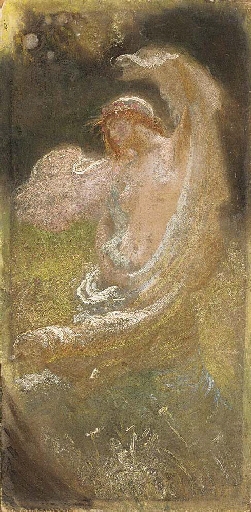 A Nymph in a Sunlit Glade - Herbert James Draper