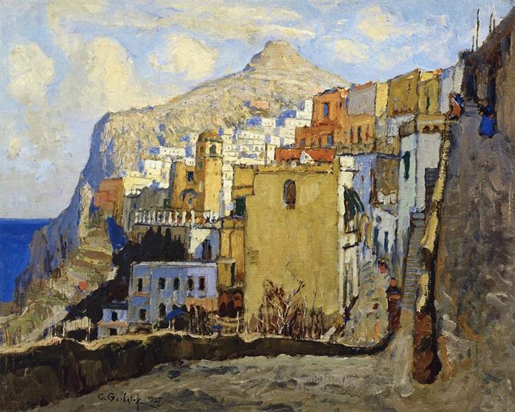 Capri, 1927 - Konstantin Gorbatov