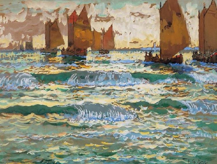 Capri, 1929 - Konstantin Ivanovich Gorbatov