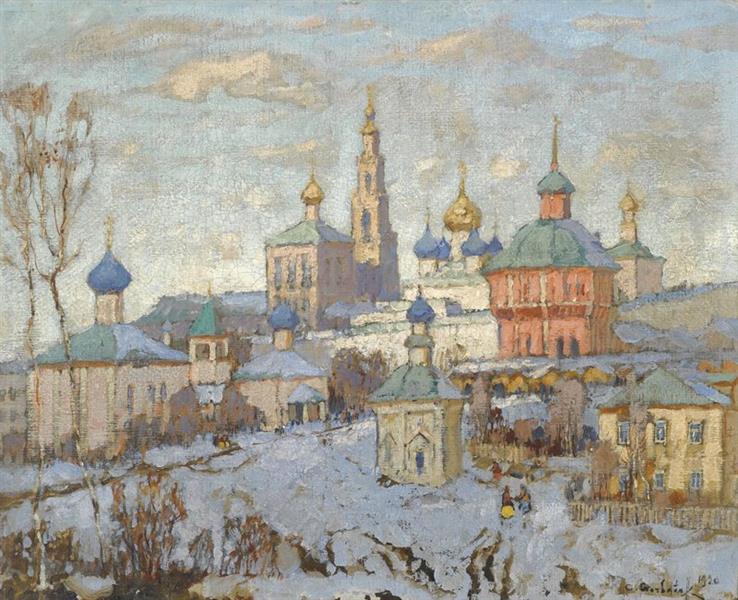 The Novodevichy Monastery, 1925 - Konstantin Gorbatov