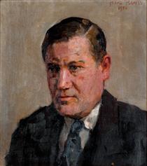 Portrait of the Architect Jan Wils - Isaac Israels