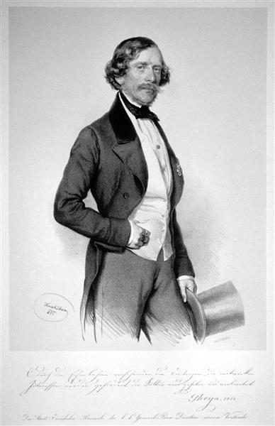 Karl Ghega, 1851 - Josef Kriehuber