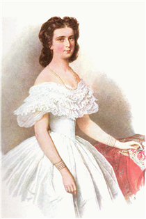 Empress Elisabeth of Austria - Йозеф Крихубер