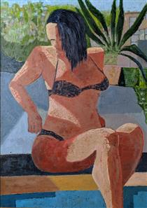 Woman by the Pool - Sloba Pajkovic
