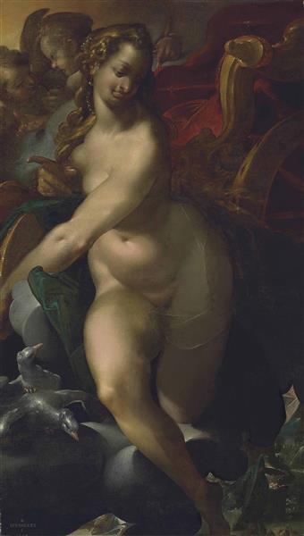 The Triumph of Venus, 1600 - Bartholomeus Spranger
