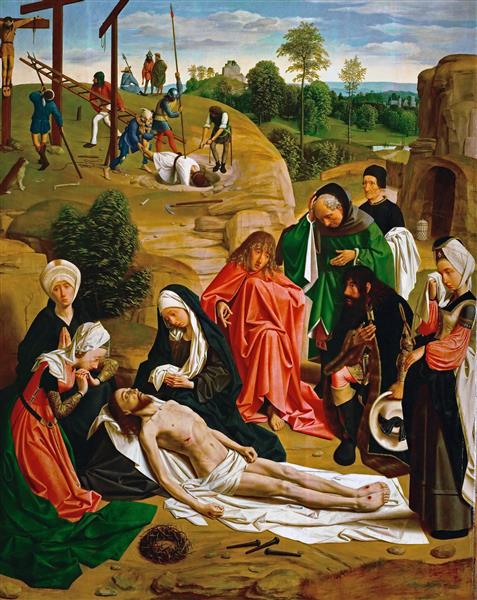 Lamentation of Christ, c.1484 - Geertgen tot Sint Jans