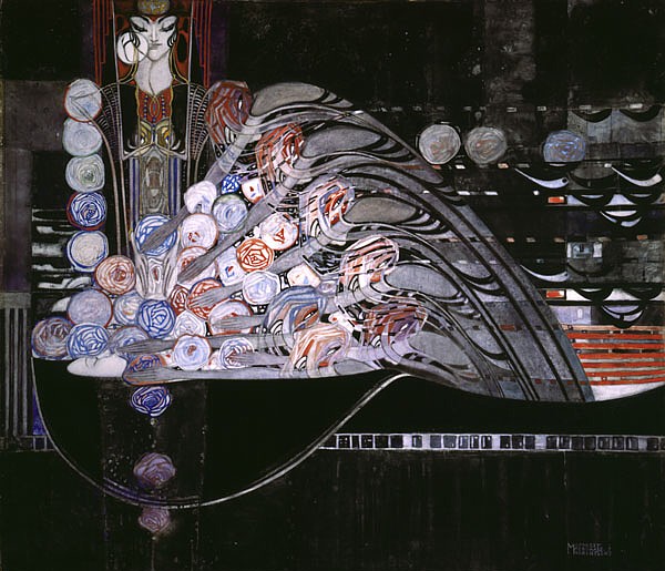 La Mort Parfumee, 1921 - Margaret Macdonald