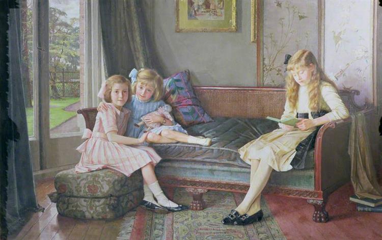 The Children of James Todd, 1920 - William Logsdail