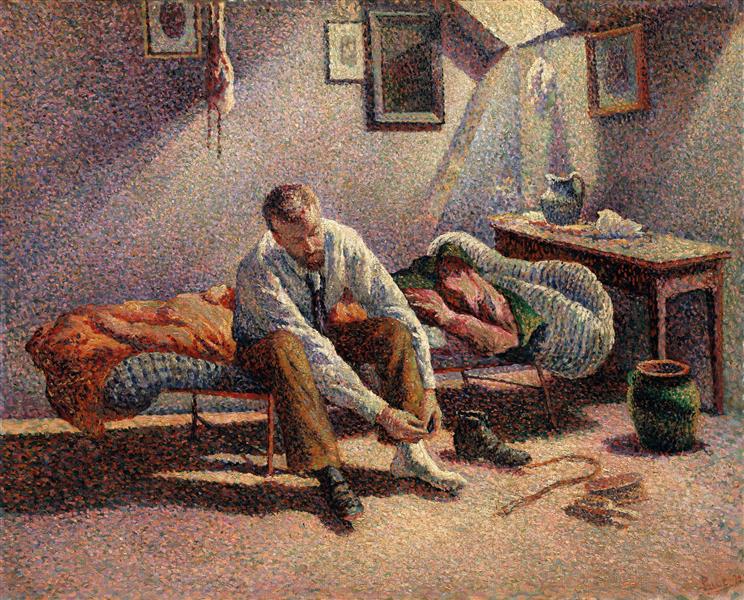 Morning, Interior, 1890 - Максимильен Люс