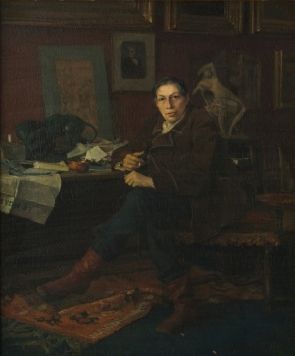 Albert Wolff in His Study, 1881 - Жюль Бастьен-Лепаж
