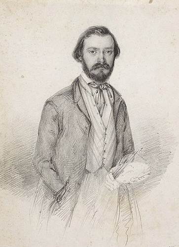 Self-portrait, 1846 - Domenico Induno