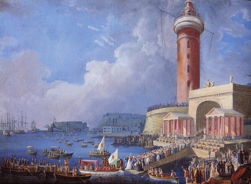 The return of Maria Carolina from Sicily to Naples, 1799 - Saverio della Gatta